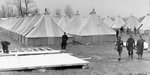 Flood Refugee Camp for 1200 Negroes, Louisville, KY, 1937 by Reinette F. Jones