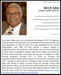 February 26: Harry N. Sykes by Kopana Terry