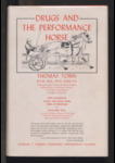 Drugs and the Performance Horse by Thomas Tobin