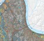 Surficial Geologic Map of the Newport 7.5-Minute Quadrangle, Kentucky by Matthew Massey, Antonia E. Bottoms, and Maxwell L. Hammond III