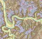 Surficial Geologic Map of the Hadley 7.5-Minute Quadrangle, Warren County, Kentucky by Matthew Massey, Meredith Swallom, Antonia Bottoms, Wes Buchanan, Bailee Nicole Hodelka, and Emily Morris