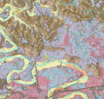 Surficial Geologic Map of the Bowling Green North 7.5-Minute Quadrangle, Warren County, Kentucky