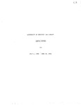 Annual Report for July 1, 1980 - June 30, 1981