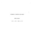 Annual Report for July 1, 1986 - June 30, 1987