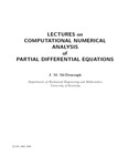 Lectures on Computational Numerical Analysis of Partial Differential Equations by James M. McDonough
