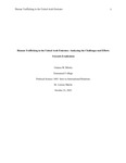 Human Trafficking in the United Arab Emirates: Analyzing the Challenges and Efforts Towards Eradication by Gianna M. Bilotta