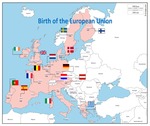 Map of the European Union by Brad Allard