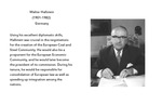 Founding Father: Walter Hallstein (1901-1982), Germany by Brad Allard
